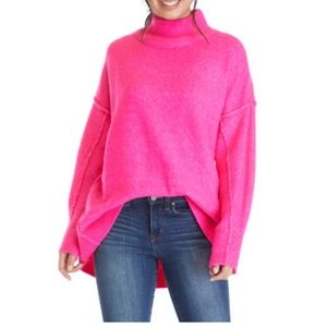 Crown & Ivy Drop Shoulder Sleeve Mock Neck Sweater